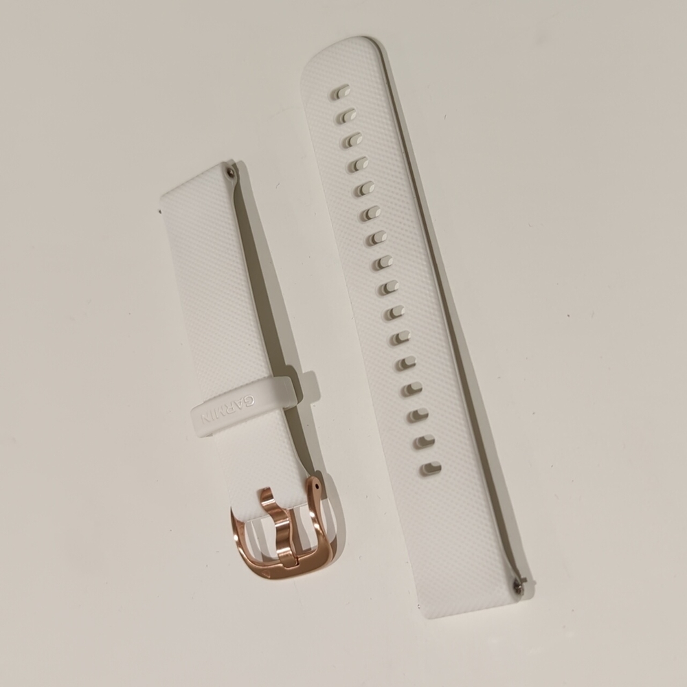22mm Watch Band Only for Garmin Vivoactive 4S White